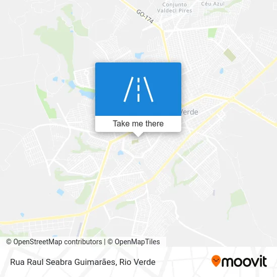 Rua Raul Seabra Guimarães map