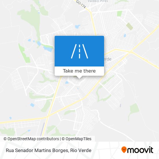 Rua Senador Martins Borges map