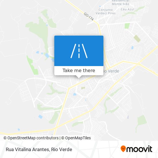 Rua Vitalina Arantes map