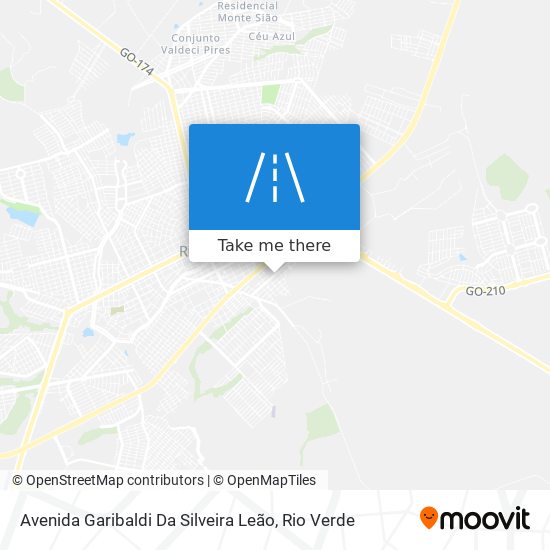 Avenida Garibaldi Da Silveira Leão map