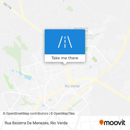 Mapa Rua Bezerra De Menezes