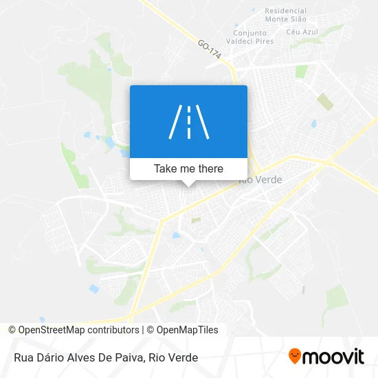 Rua Dário Alves De Paiva map