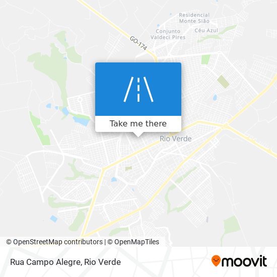 Rua Campo Alegre map