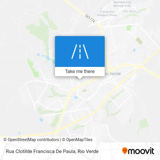 Rua Clotilde Francisca De Paula map