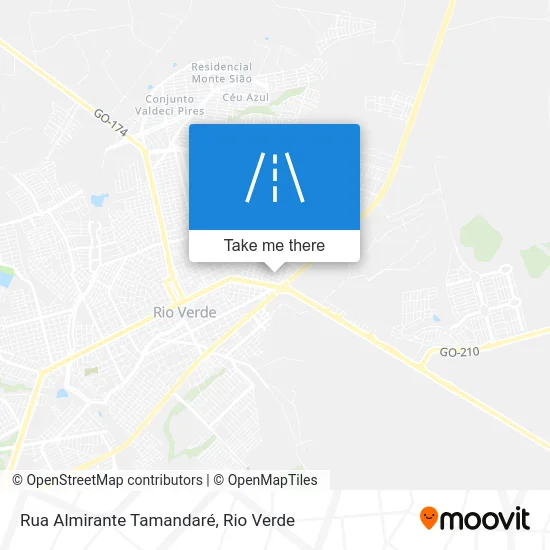 Rua Almirante Tamandaré map