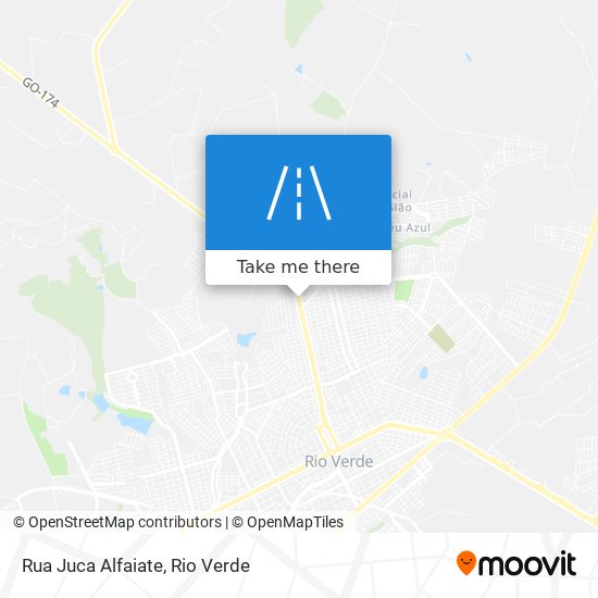 Rua Juca Alfaiate map