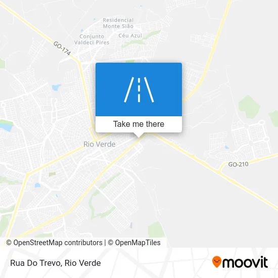 Rua Do Trevo map