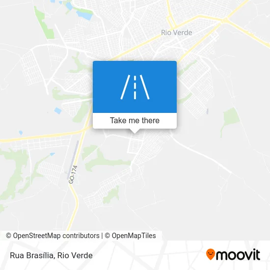 Rua Brasília map