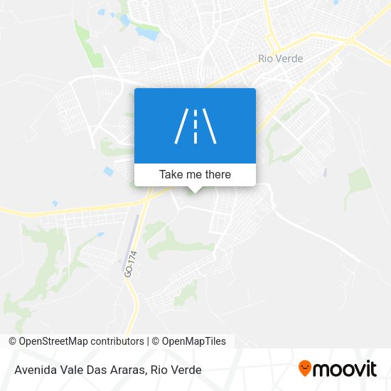 Avenida Vale Das Araras map
