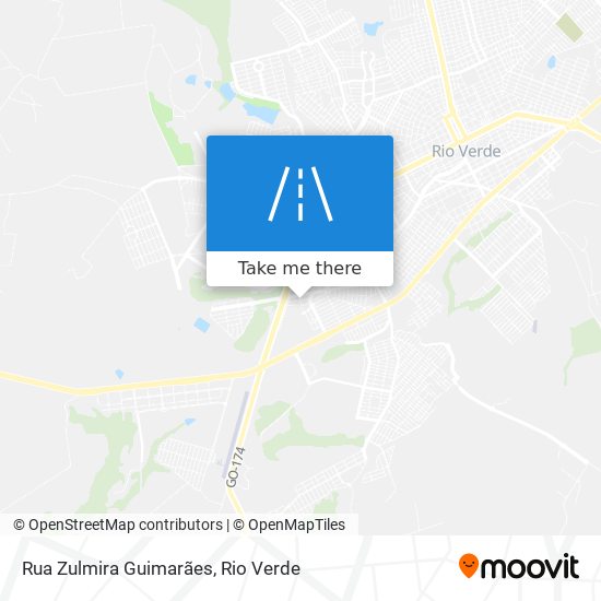 Rua Zulmira Guimarães map