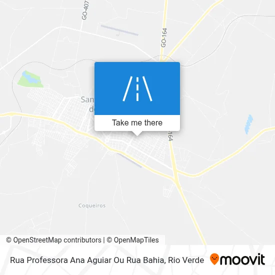 Rua Professora Ana Aguiar Ou Rua Bahia map