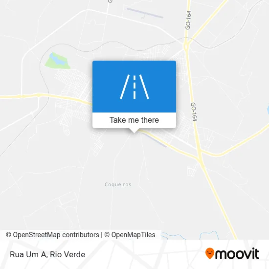 Rua Um A map