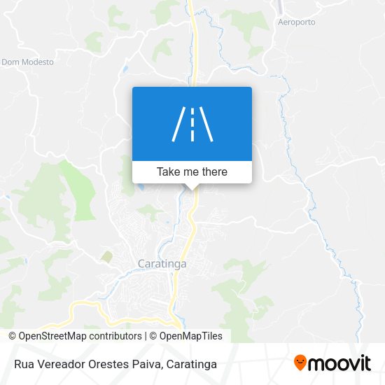 Rua Vereador Orestes Paiva map