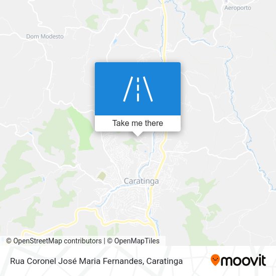 Rua Coronel José Maria Fernandes map