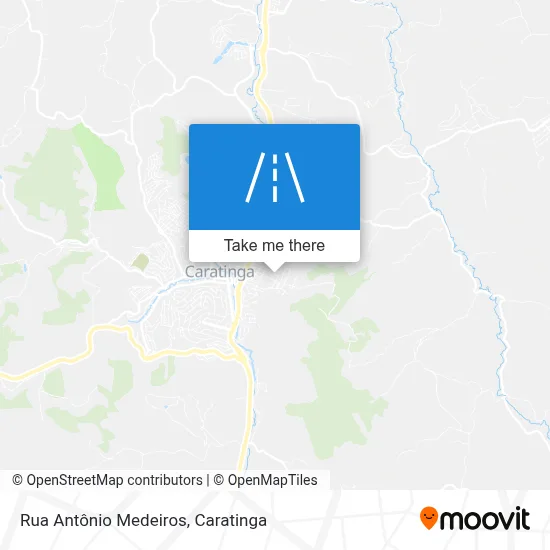 Rua Antônio Medeiros map