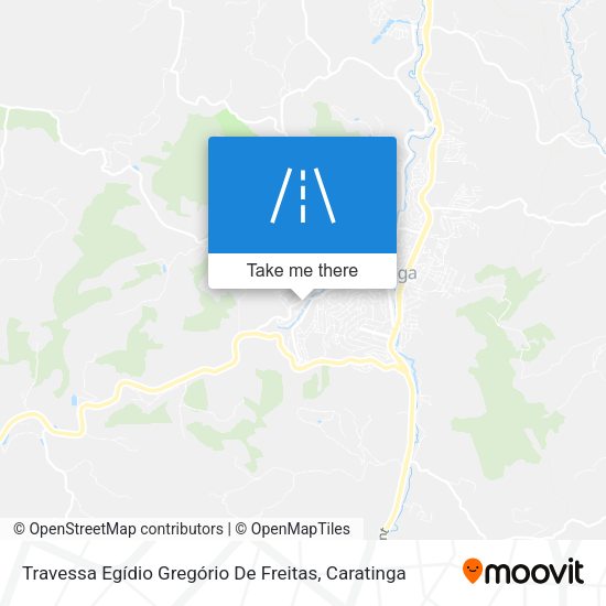 Travessa Egídio Gregório De Freitas map