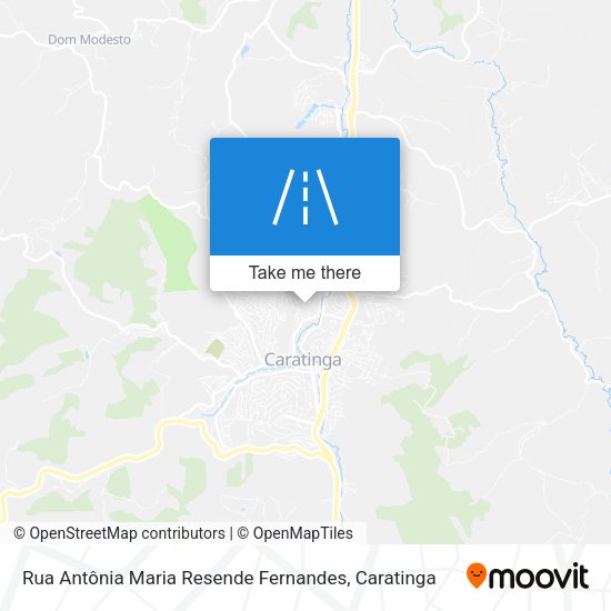 Rua Antônia Maria Resende Fernandes map