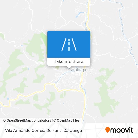 Mapa Vila Armando Correia De Faria