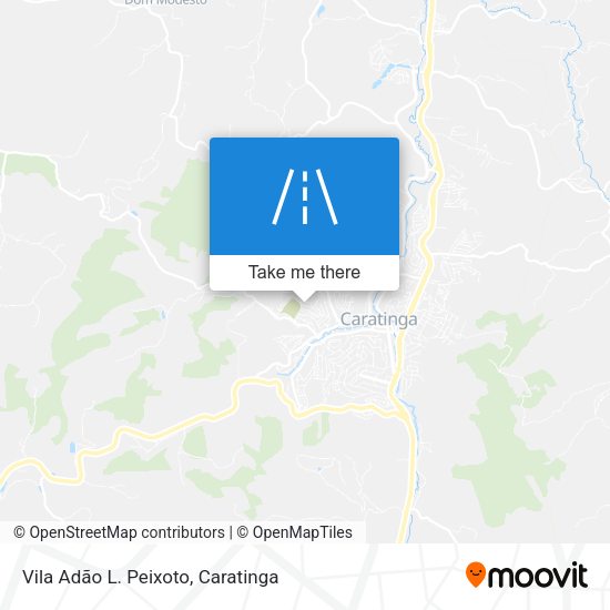 Vila Adão L. Peixoto map