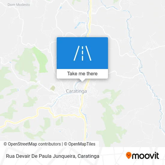 Rua Devair De Paula Junqueira map