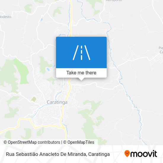 Rua Sebastião Anacleto De Miranda map