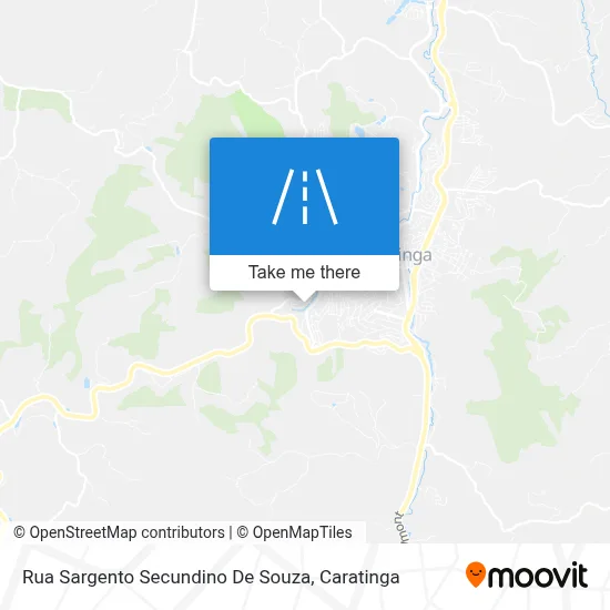Rua Sargento Secundino De Souza map
