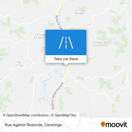 Rua Agenor Rezende map