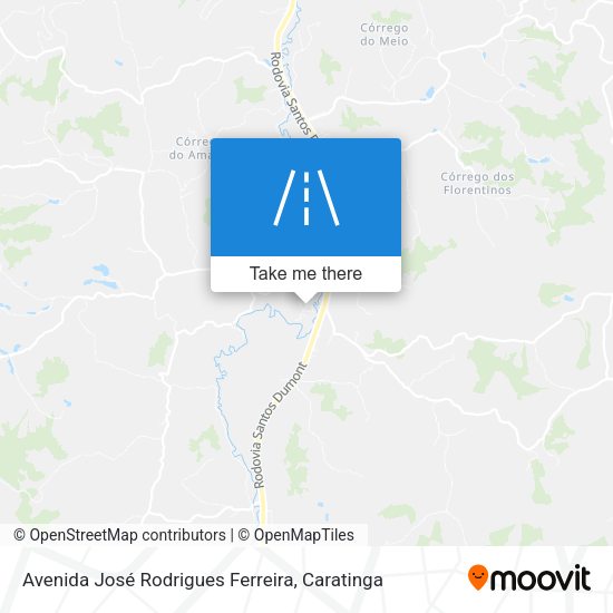 Avenida José Rodrigues Ferreira map