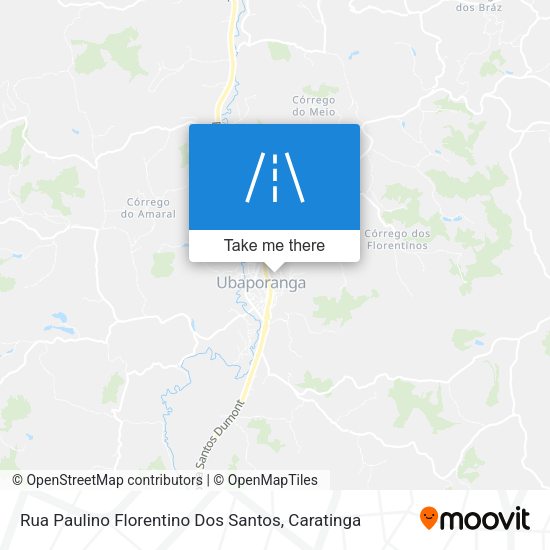 Rua Paulino Florentino Dos Santos map