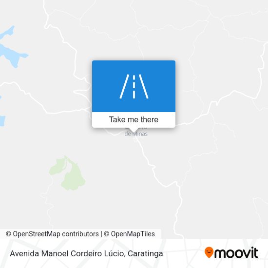 Avenida Manoel Cordeiro Lúcio map