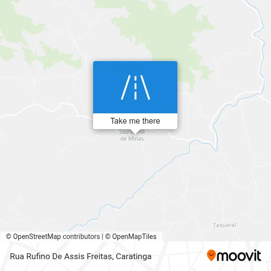Rua Rufino De Assis Freitas map