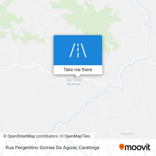 Rua Pergentino Gomes De Aguiar map