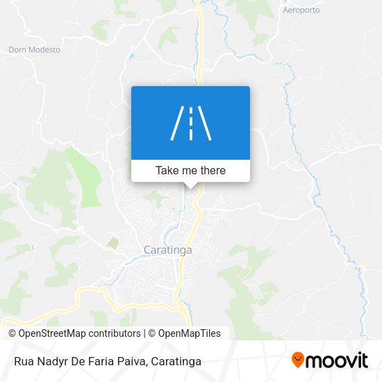 Rua Nadyr De Faria Paiva map