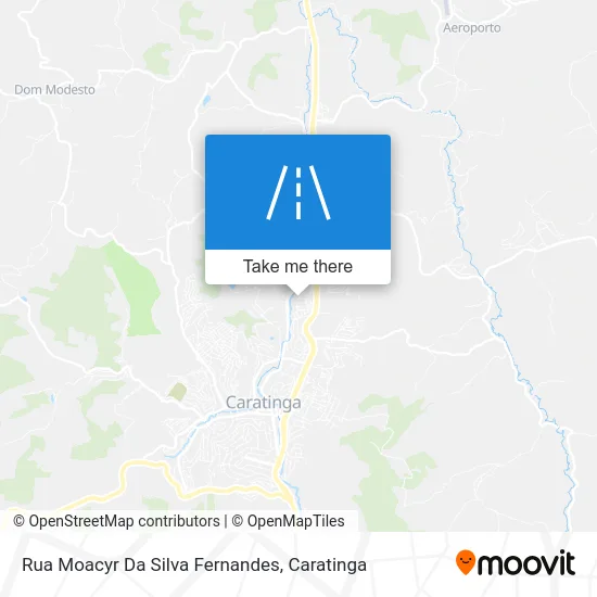 Rua Moacyr Da Silva Fernandes map