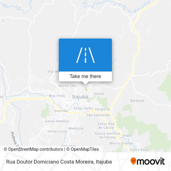 Rua Doutor Domiciano Costa Moreira map