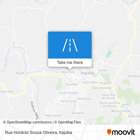 Rua Horácio Souza Oliveira map