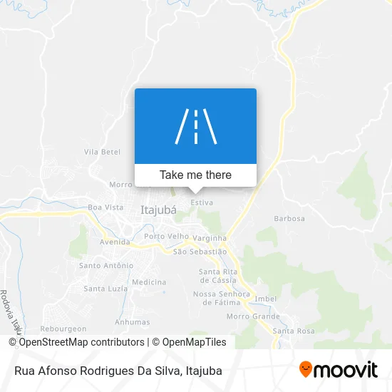 Rua Afonso Rodrigues Da Silva map