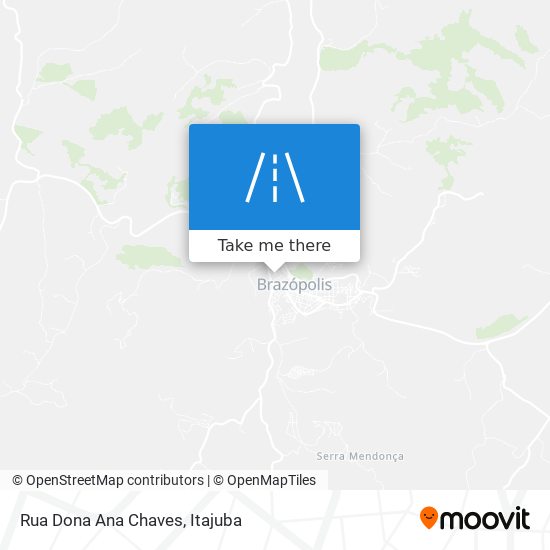 Mapa Rua Dona Ana Chaves