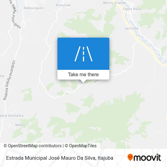 Estrada Municipal José Mauro Da Silva map