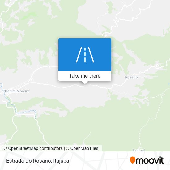 Estrada Do Rosário map
