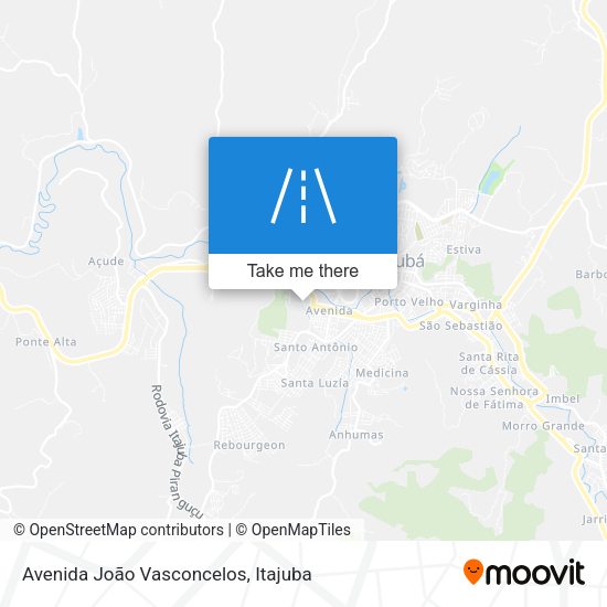 Avenida João Vasconcelos map