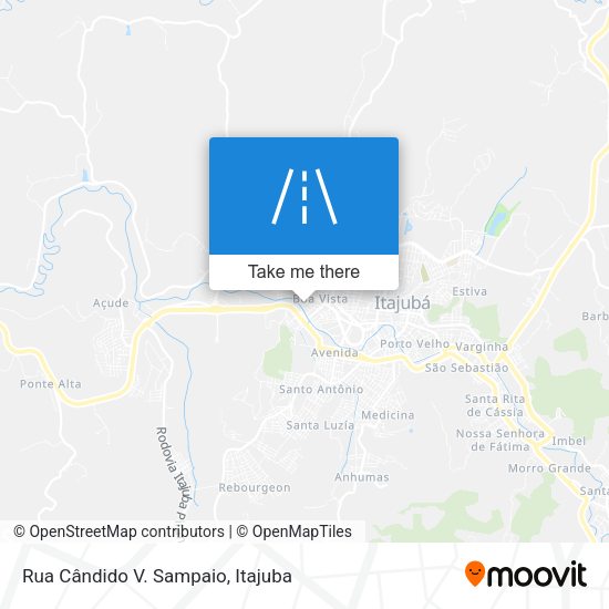 Rua Cândido V. Sampaio map
