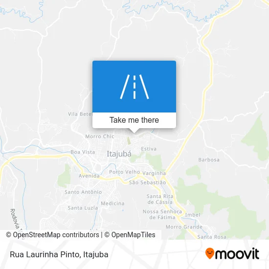 Rua Laurinha Pinto map