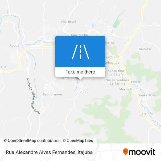Rua Alexandre Alves Fernandes map