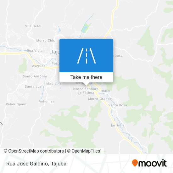 Rua José Galdino map