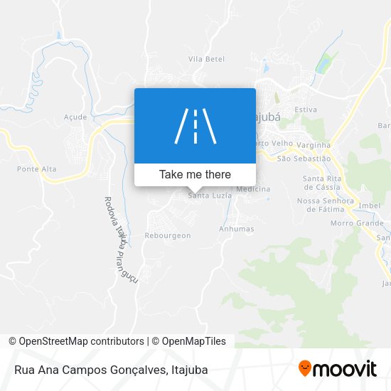 Rua Ana Campos Gonçalves map