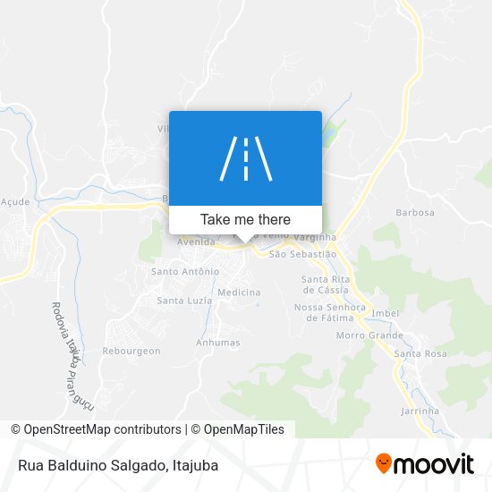 Rua Balduino Salgado map