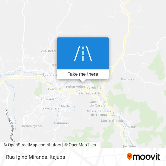 Rua Igino Miranda map