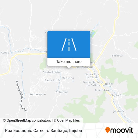 Rua Eustáquio Carneiro Santiago map