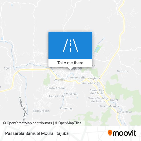 Passarela Samuel Moura map
